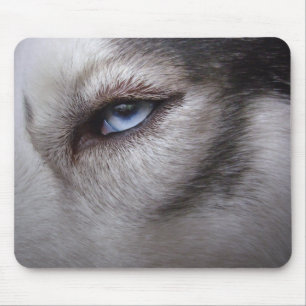 Siberischer Husky Mousepad gibt Malamute Schlitten