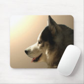 Siberischer Husky Mousepad gibt Malamute Schlitten (Mit Mouse)