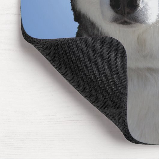 Siberischer Husky Mousepad gibt Malamute Schlitten (Ecke)