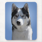 Siberischer Husky Mousepad gibt Malamute Schlitten (Vorne)