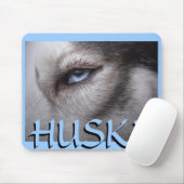 Siberischer Husky Mousepad gibt Malamute Schlitten (Mit Mouse)