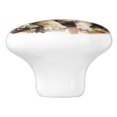 Siberischer Husky oder Fügen Sie Ihren eigenen Nie Keramikknauf (Seitenansicht)