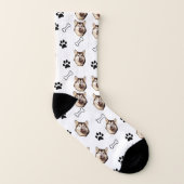 Siberischer Husky Socken (Rechts - Außen)