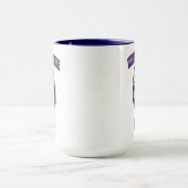 Siberischer Husky, was die Fluff-Tasse Tasse (Zentrum)