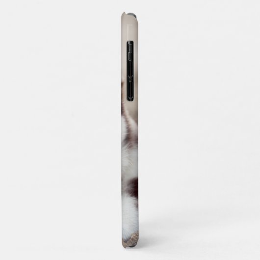 Siberischer Husky-Welpe am Strand Case-Mate iPhone Hülle (Hinten/Links)