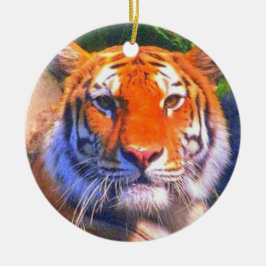 Siberischer Tiger Keramik Ornament