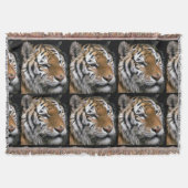 Siberischer Tiger Liebhaber Decke (Vorderseite)