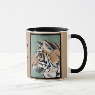 Siberischer Tiger Personalisieren NAME Tasse Cup