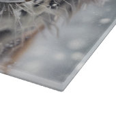 Siberischer Tiger-Schneidausschuss Schneidebrett (Ecke)