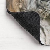 Siberischer Tiger Tigress Mousepad (Ecke)