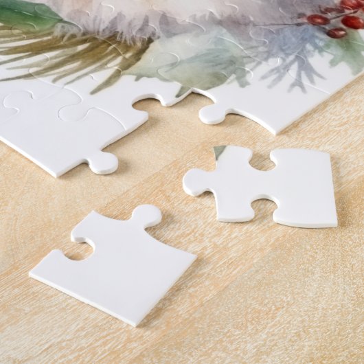 Siberischer Weihnachtsmann Weihnachtsmann Puzzle (Seite)