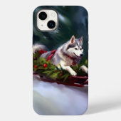 Siberischer Weihnachtsschnee Case-Mate iPhone Hülle (Rückseite)