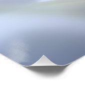 Siberischer Weihnachtsschnee Poster (Ecke)