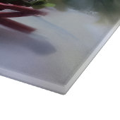 Siberischer Weihnachtsschnee Schneidebrett (Ecke)