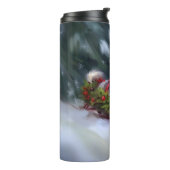 Siberischer Weihnachtsschnee Thermosbecher (Nach links gedreht)