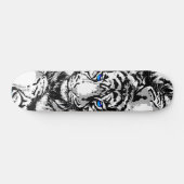 Siberischer White Tiger Skateboard Deck (Horizontal)