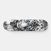 Siberischer White Tiger Skateboard Deck (Horizontal)