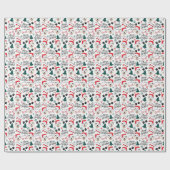 Sibirian Husky Weihnachtspapier Geschenkpapier (Flach)