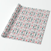 Sibirian Husky Weihnachtspapier Geschenkpapier (Ungerollt)