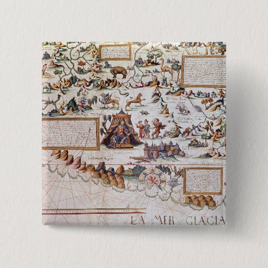 Sibirien Button (Vorderseite)