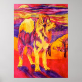 Sibirien Husky Animal Lovers Canvas Print Poster (Vorne)