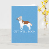 Sibirien Husky - Rot - bald gut laufen Karte (Gelbe Blume)