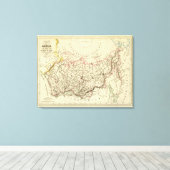 Sibirien Leinwanddruck (Insitu (Holzboden))