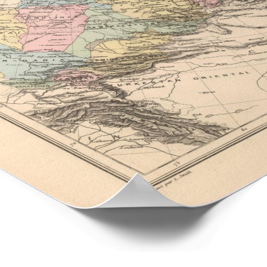 Sibirien Poster (Ecke)