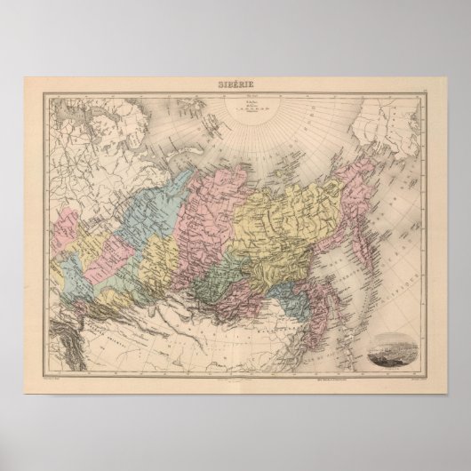 Sibirien Poster (Vorne)