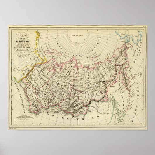 Sibirien Poster (Vorne)