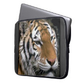 Sibirien Tiger Lounge Kunst Laptopschutzhülle (Vorderseite Links)