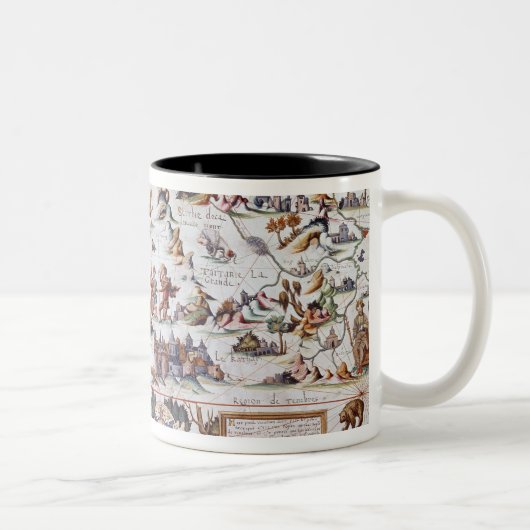 Sibirien Zweifarbige Tasse (Rechts)