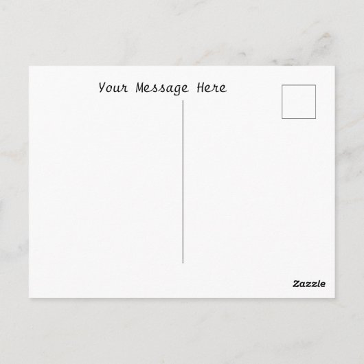 sibirisch | Katapportrait Postkarte (Rückseite)