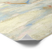 Sibirische Hunde - Franz Marc, deutsches Kunstpost Poster (Ecke)