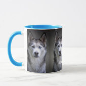 Sibirische Husky-Combo-Tasse Tasse (Links)