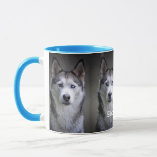 Sibirische Husky-Combo-Tasse Tasse (Links)