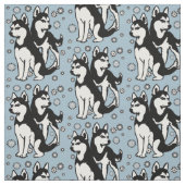 Sibirische Husky-Gewebe Stoff (Muster)