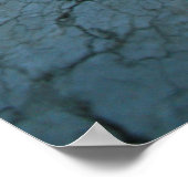 Sibirische Husky-Hunde, globale Erwärmung Poster (Ecke)