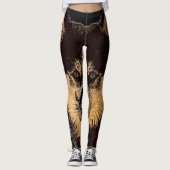 Sibirische Husky-Leggings Leggings (Vorderseite)