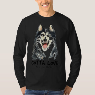 Sibirische Husky-Liebe T-Shirt