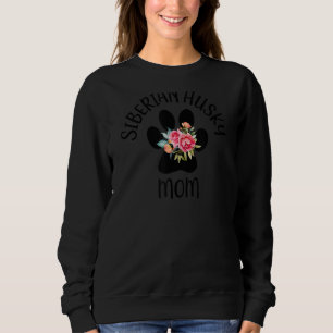 Sibirische Husky-Mama Sweatshirt