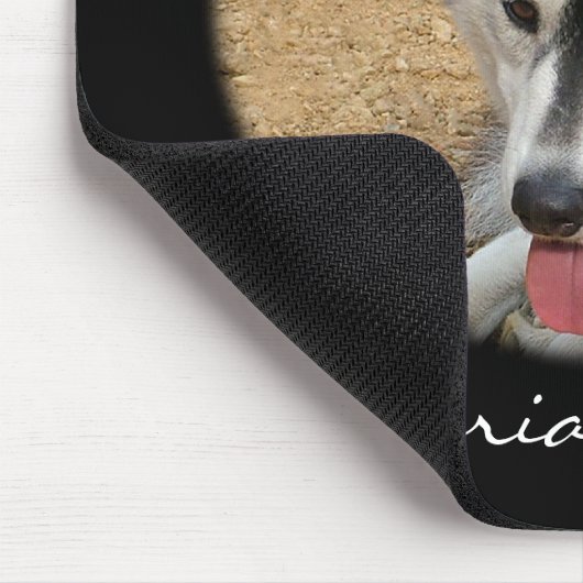 Sibirische Husky-Mousepad Mousepad (Ecke)