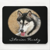 Sibirische Husky-Mousepad Mousepad (Vorne)