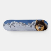 Sibirische Husky-Skateboard Skateboard (Horizontal)