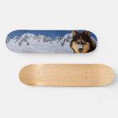 Sibirische Husky-Skateboard Skateboard (Horizontal)