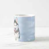 Sibirische Husky-Tasse Kaffeetasse (Mittel)
