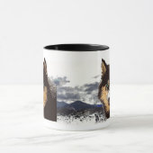 Sibirische Husky-Tasse Tasse (Zentrum)