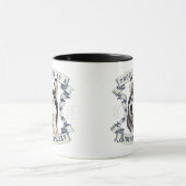 Sibirische Husky-Tasse Tasse (Zentrum)
