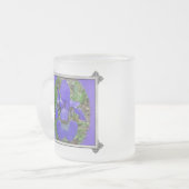 Sibirische Iris-Wildblume - Iris sibirica Mattglastasse (Vorderseite Links)