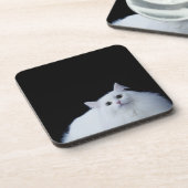 Sibirische Katze Getränkeuntersetzer (Linke Seite)